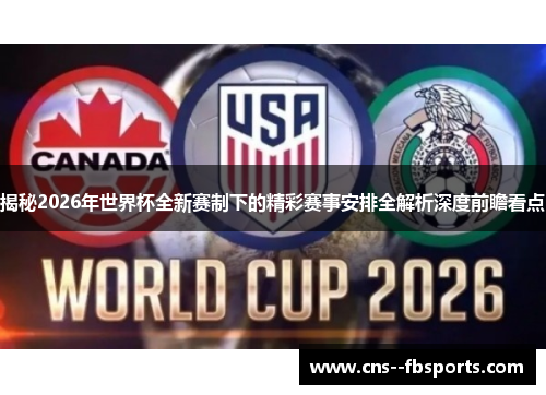 揭秘2026年世界杯全新赛制下的精彩赛事安排全解析深度前瞻看点 揭秘2026年世界杯全新赛制下的精彩赛事安排全解析深度前瞻看点